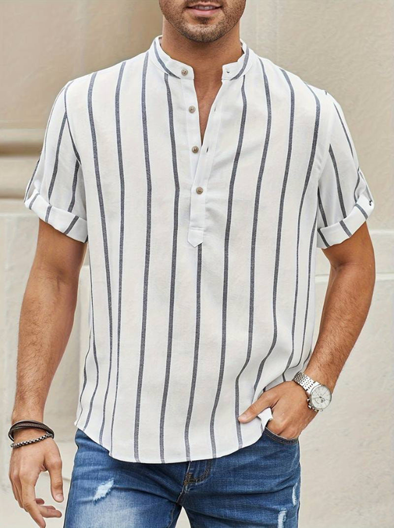 Camisa de manga corta de verano para hombre