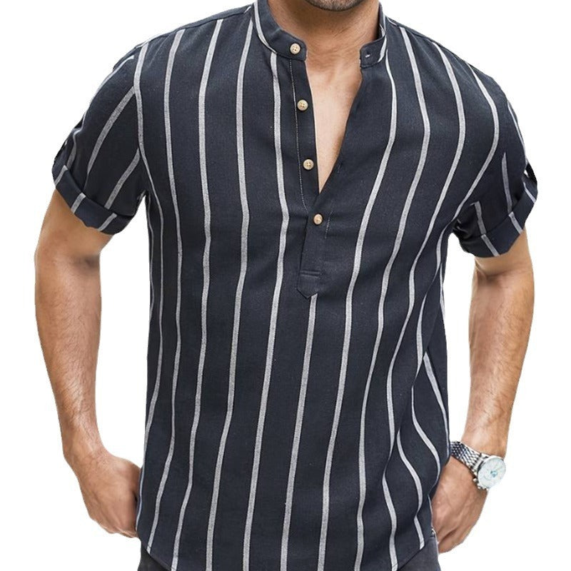 Camisa de manga corta de verano para hombre