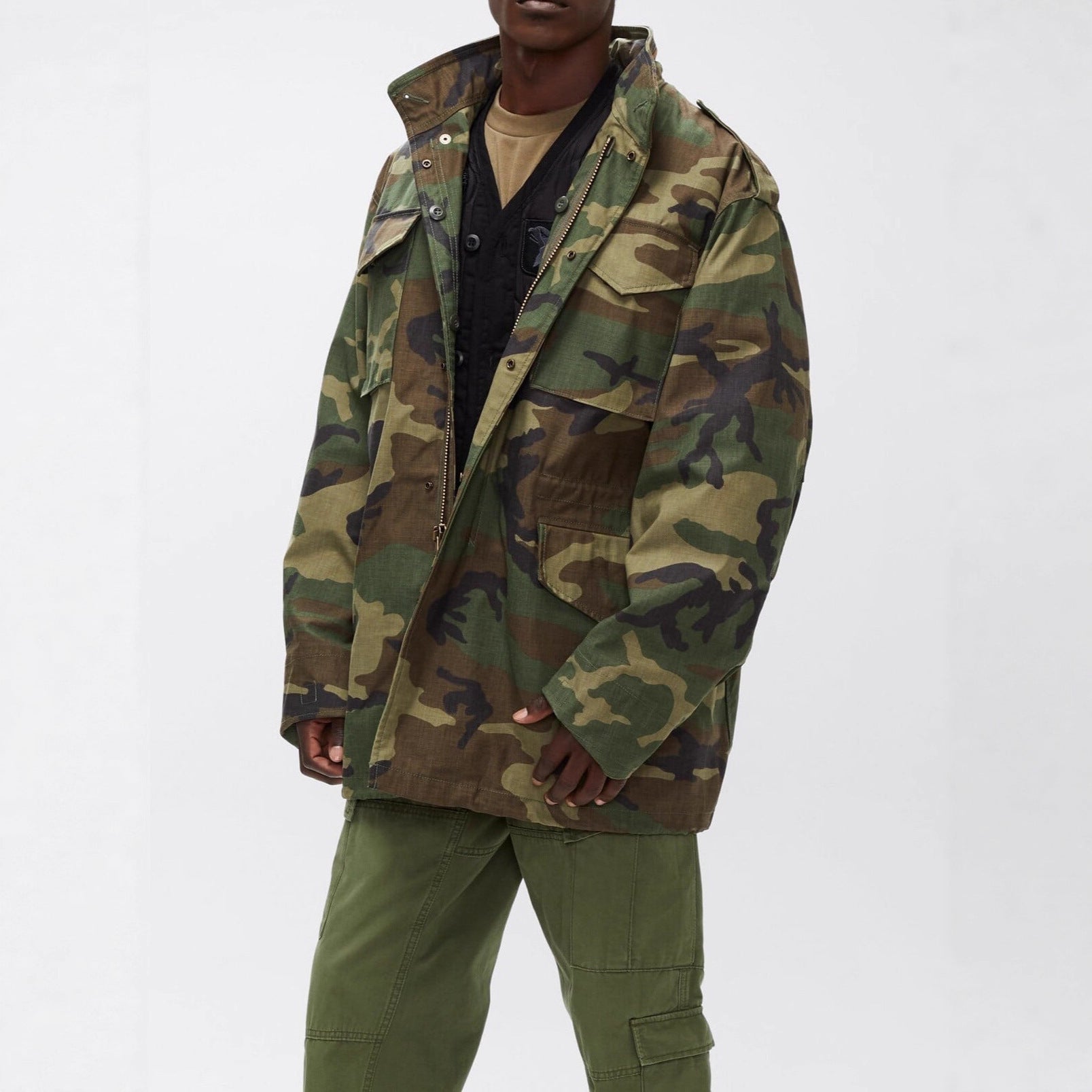 Chaqueta impermeable cálida para caballero