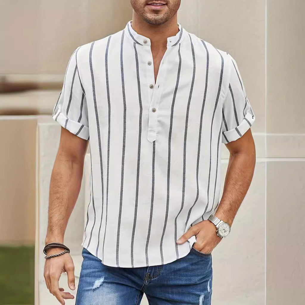 Camisa de manga corta de verano para hombre